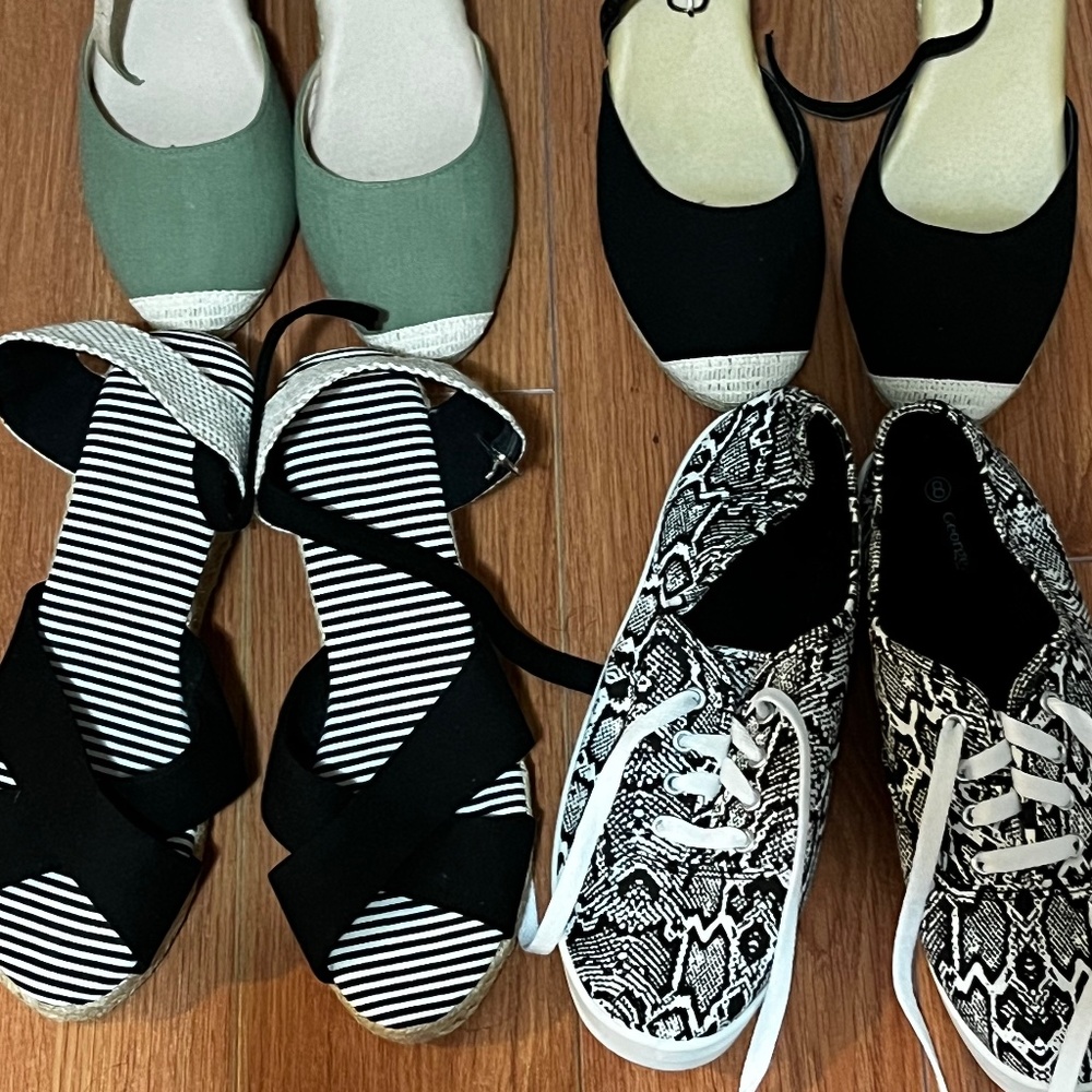 Bundle of size 8 shoes NEW